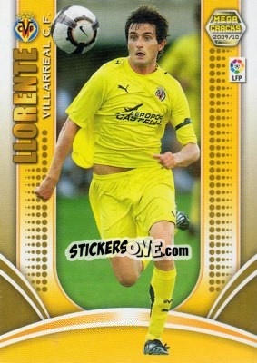 Sticker Joseba Llorente - Liga BBVA 2009-2010. Megacracks - Panini