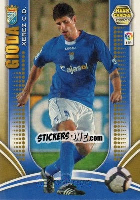 Cromo Gioda - Liga BBVA 2009-2010. Megacracks - Panini