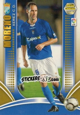 Figurina Moreno - Liga BBVA 2009-2010. Megacracks - Panini