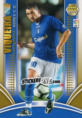 Sticker Viqueira - Liga BBVA 2009-2010. Megacracks n. 336 - Panini