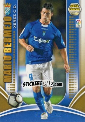 Cromo Mario Bermejo - Liga BBVA 2009-2010. Megacracks - Panini