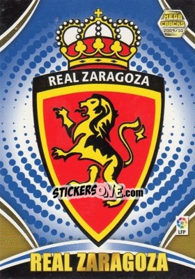 Cromo Emblema - Liga BBVA 2009-2010. Megacracks - Panini