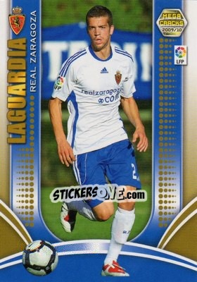 Cromo Laguardia - Liga BBVA 2009-2010. Megacracks n. 345 - Panini