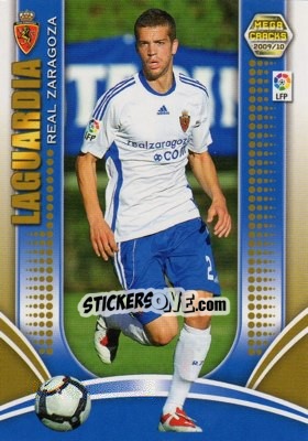 Figurina Laguardia - Liga BBVA 2009-2010. Megacracks - Panini