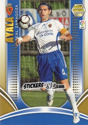 Sticker Ayala - Liga BBVA 2009-2010. Megacracks - Panini