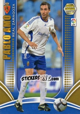Sticker Pablo Amo - Liga BBVA 2009-2010. Megacracks - Panini