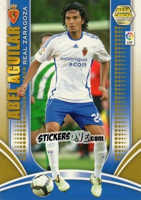 Sticker Abel Aguilar - Liga BBVA 2009-2010. Megacracks n. 353 - Panini