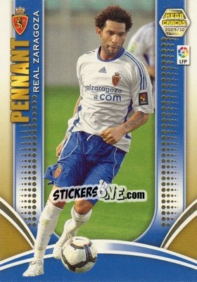 Figurina Pennant - Liga BBVA 2009-2010. Megacracks - Panini