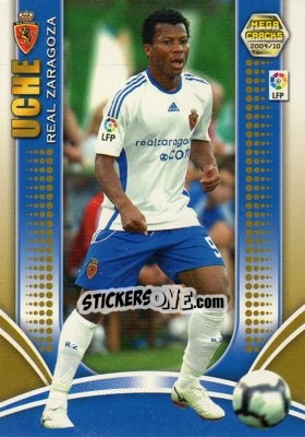 Cromo Uche - Liga BBVA 2009-2010. Megacracks - Panini