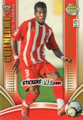 Sticker Guilherme - Liga BBVA 2009-2010. Megacracks - Panini
