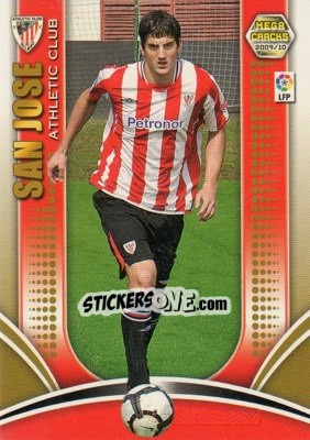 Cromo San Jose - Liga BBVA 2009-2010. Megacracks n. 364 - Panini