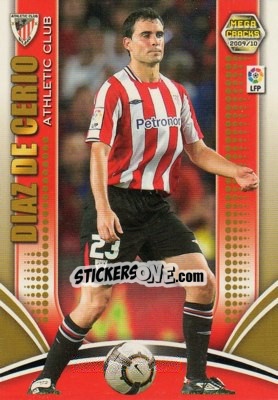 Sticker Diaz de Cerio - Liga BBVA 2009-2010. Megacracks n. 366 - Panini