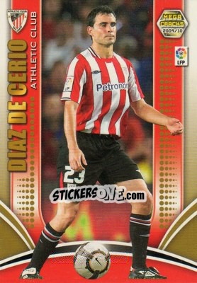 Sticker Diaz de Cerio - Liga BBVA 2009-2010. Megacracks - Panini