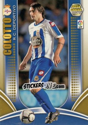 Sticker Colotto - Liga BBVA 2009-2010. Megacracks - Panini