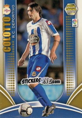Sticker Colotto - Liga BBVA 2009-2010. Megacracks n. 369 - Panini