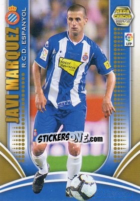 Cromo Javi Marquez - Liga BBVA 2009-2010. Megacracks - Panini