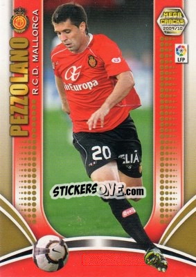 Sticker Pezzolano - Liga BBVA 2009-2010. Megacracks n. 379 - Panini