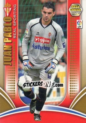 Sticker Juan Pablo - Liga BBVA 2009-2010. Megacracks n. 385 - Panini