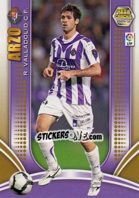 Sticker Arzo - Liga BBVA 2009-2010. Megacracks n. 390 - Panini