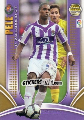 Sticker Pele - Liga BBVA 2009-2010. Megacracks n. 391 - Panini