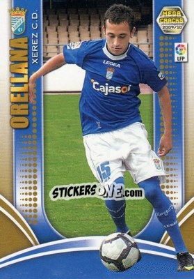 Sticker Orellana - Liga BBVA 2009-2010. Megacracks - Panini