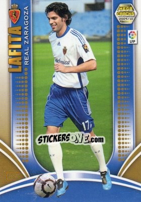 Figurina Lafita - Liga BBVA 2009-2010. Megacracks - Panini