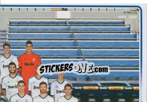 Sticker Team shot - Real Madrid 2012-2013 n. 3 - Panini