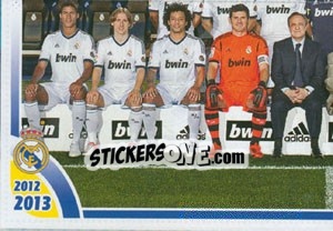 Sticker Team shot - Real Madrid 2012-2013 n. 4 - Panini