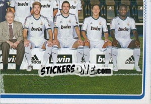 Sticker Team shot - Real Madrid 2012-2013 - Panini