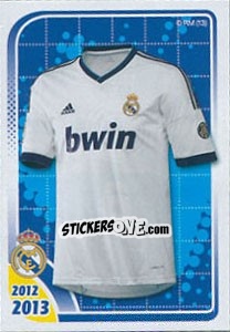 Sticker 1-a Equipación - Real Madrid 2012-2013 n. 6 - Panini