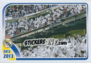 Sticker Afición - Real Madrid 2012-2013 n. 10 - Panini