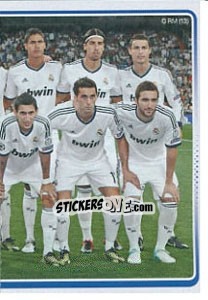 Sticker Alineación equipo titular