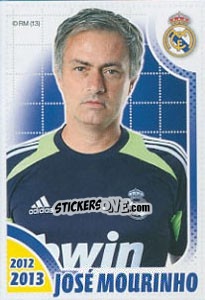 Sticker José Mourinho - Real Madrid 2012-2013 - Panini