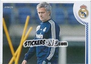 Sticker José Mourinho - Real Madrid 2012-2013 n. 27 - Panini