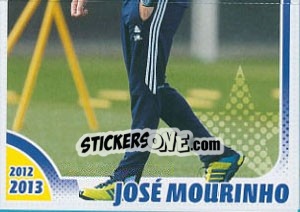 Sticker José Mourinho - Real Madrid 2012-2013 n. 28 - Panini