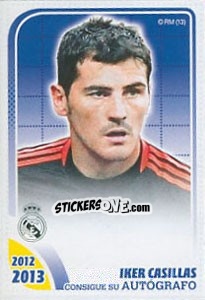 Sticker Iker Casillas - Real Madrid 2012-2013 n. 32 - Panini