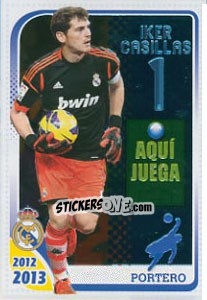 Sticker Iker Casillas - Real Madrid 2012-2013 n. 33 - Panini