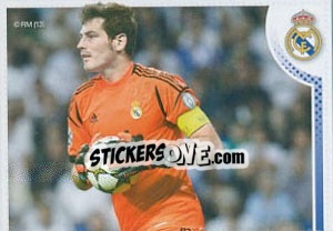 Cromo Iker Casillas - Real Madrid 2012-2013 - Panini