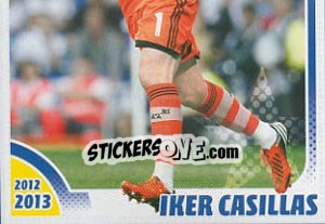 Cromo Iker Casillas - Real Madrid 2012-2013 - Panini