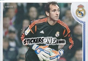 Sticker Diego López - Real Madrid 2012-2013 - Panini