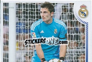 Sticker Adán - Real Madrid 2012-2013 n. 47 - Panini