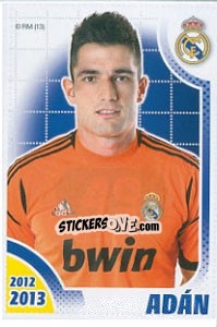 Cromo Adán - Real Madrid 2012-2013 - Panini