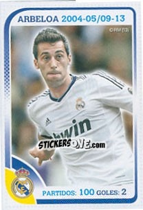 Sticker Arbeloa - Real Madrid 2012-2013 n. 53 - Panini
