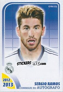 Sticker Sergio Ramos - Real Madrid 2012-2013 - Panini