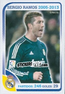 Sticker Sergio Ramos - Real Madrid 2012-2013 n. 58 - Panini