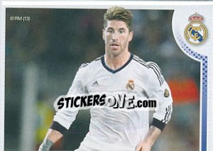Cromo Sergio Ramos - Real Madrid 2012-2013 - Panini