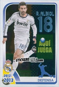 Sticker Raúl Albiol - Real Madrid 2012-2013 n. 69 - Panini