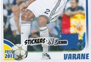 Sticker Varane - Real Madrid 2012-2013 n. 76 - Panini