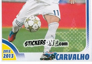 Sticker Ricardo Carvalho - Real Madrid 2012-2013 n. 84 - Panini