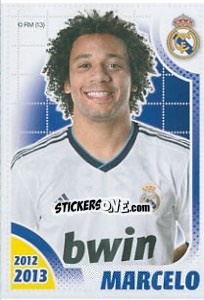 Cromo Marcelo - Real Madrid 2012-2013 - Panini